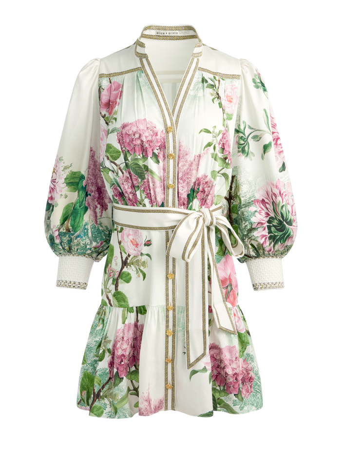 CORA SHIRT DRESS - ROSE WHISPER image 6 - Alice And Olivia