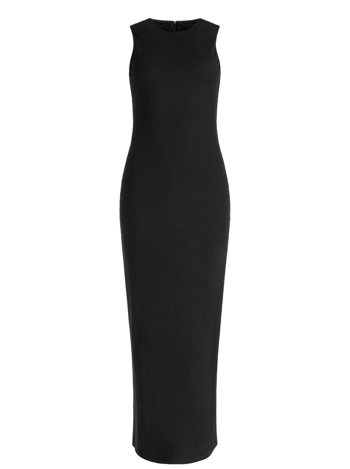 DELORA SLEEVELESS MAXI DRESS - BLACK image 5 - Alice And Olivia
