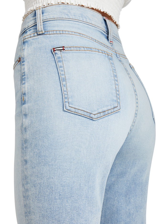 STUNNING HIGH RISE STRAIGHT LEG - BABY BLUES image 3 - Alice And Olivia