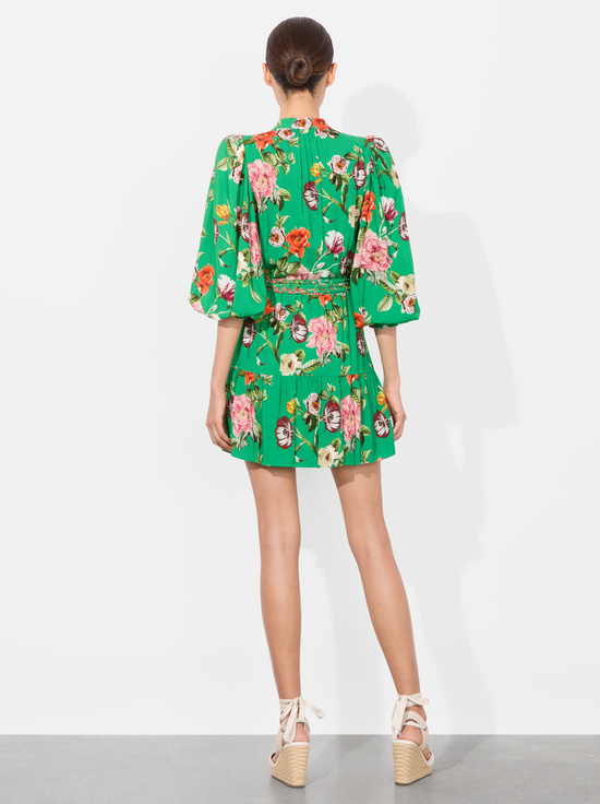 HAMPTONS FLORAL LARGE-ANTONETTE MINI DRESS