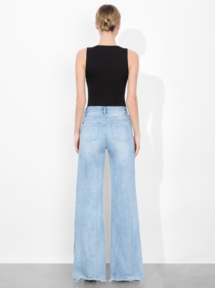 OLEA BODYSUIT - BLACK image 2 - Alice And Olivia