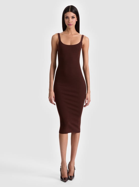 SHANA RIBBED TANK DRESS
