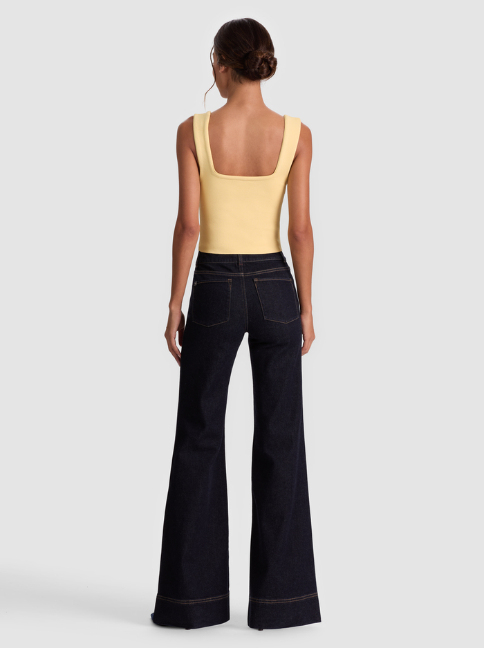 EDIN SWEETHEART TANK - BUTTER image 2 - Alice And Olivia