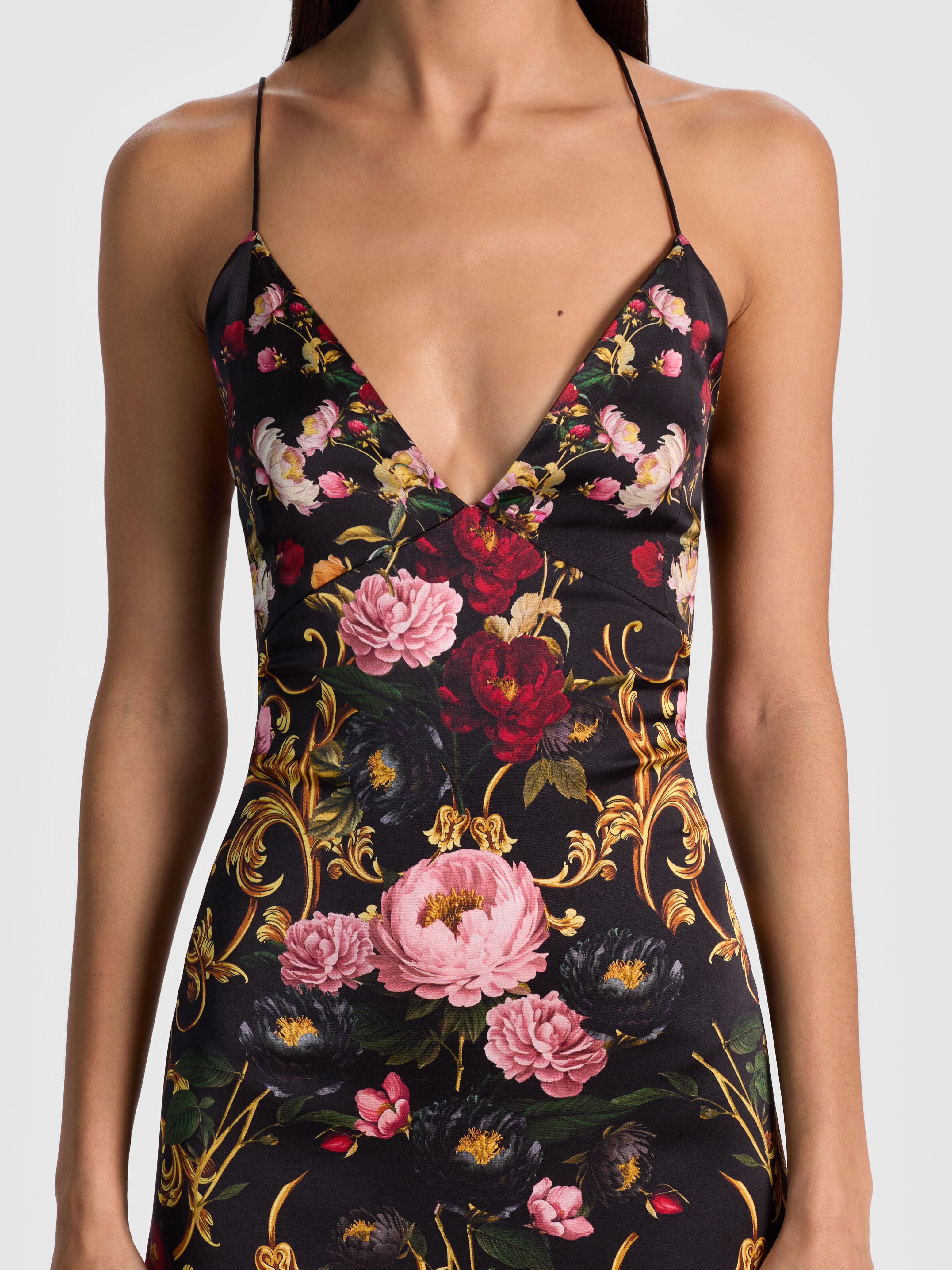 Alison Full Length Tube Top In Black | Alice + Olivia