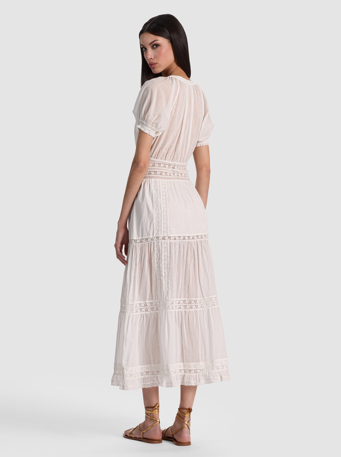 KATHRYN MIDI SHIRT DRESS - OFF WHITE image 2 - ALICE + OLIVIA