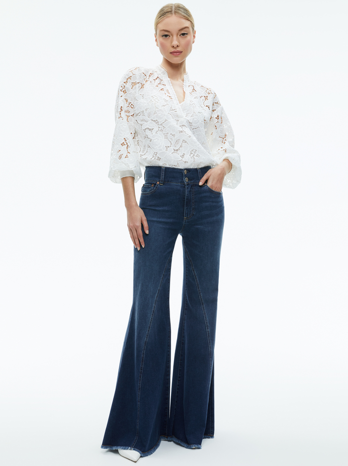 AISLYN BLOUSE - OFF WHITE image 1 - Alice And Olivia