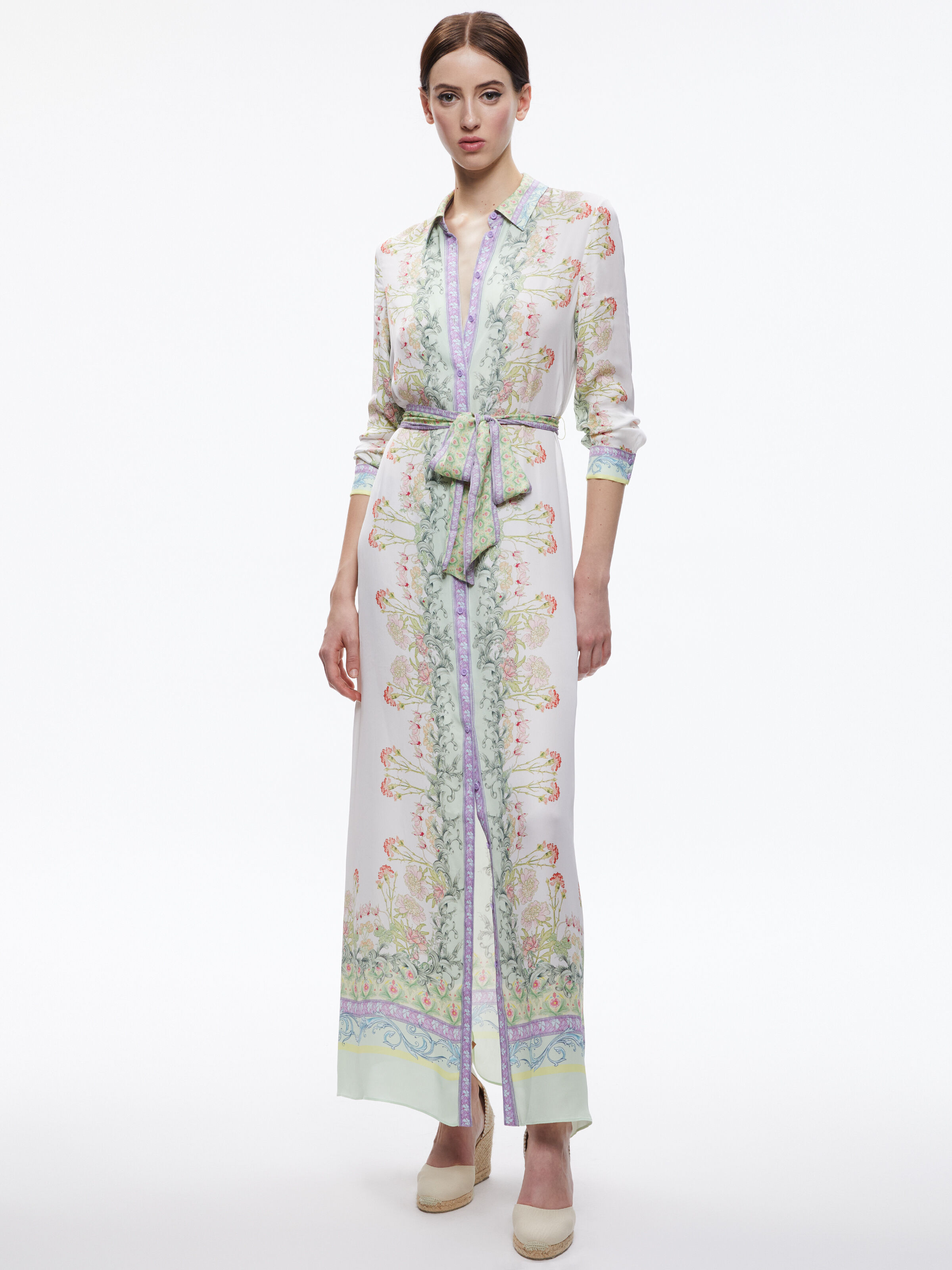 Alice and olivia shirt dress clearance
