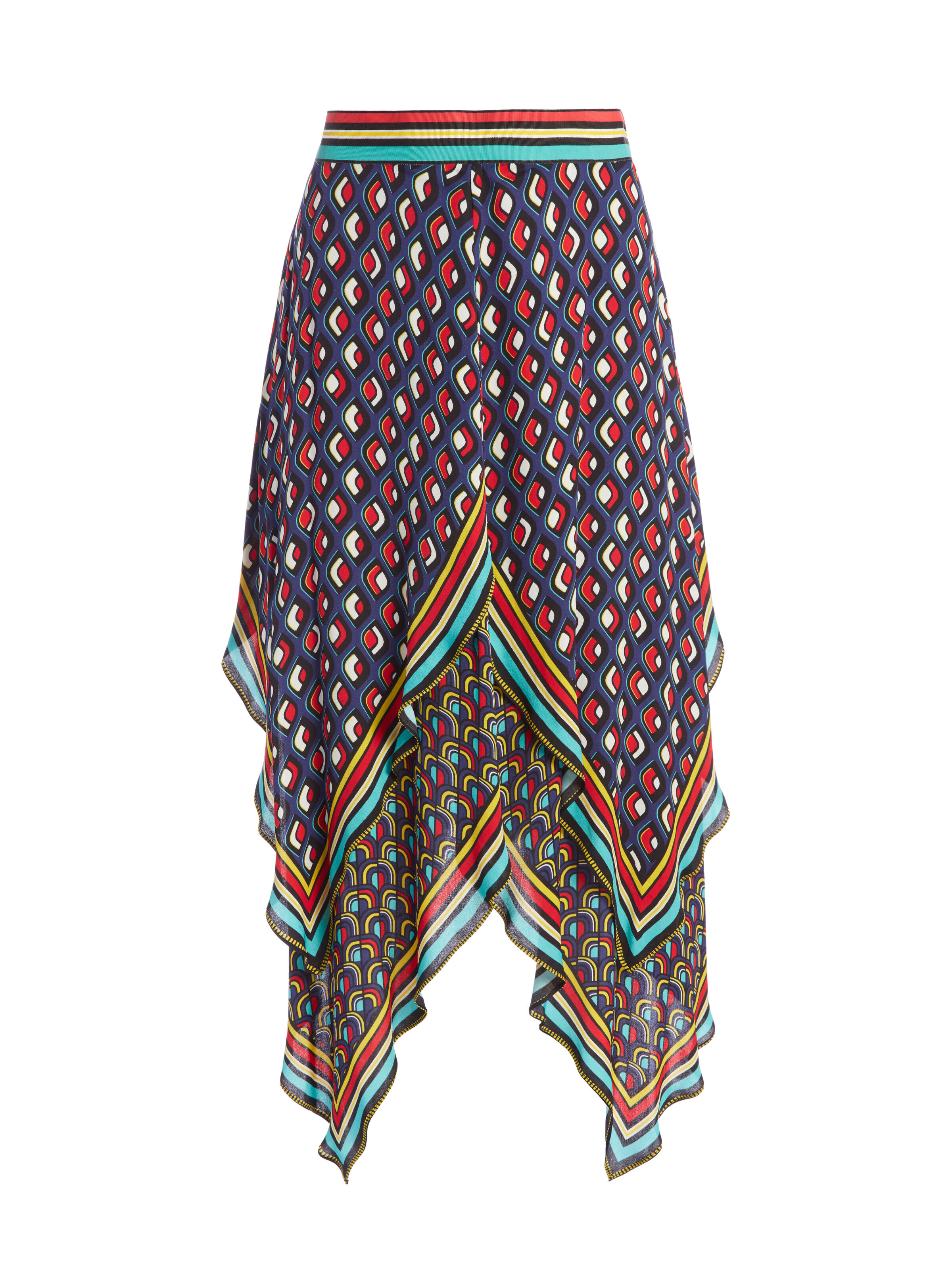 Maura tiered handkerchief skirt shop