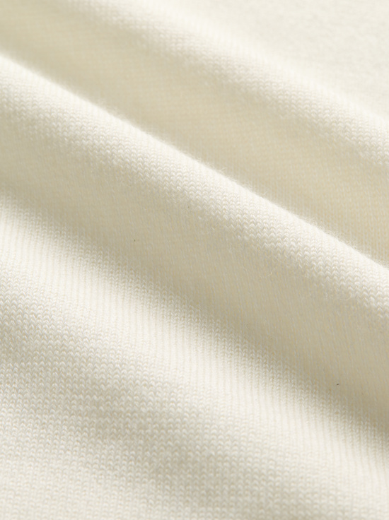 SOFT WHITE-MARGIE WOOL PULLOVER