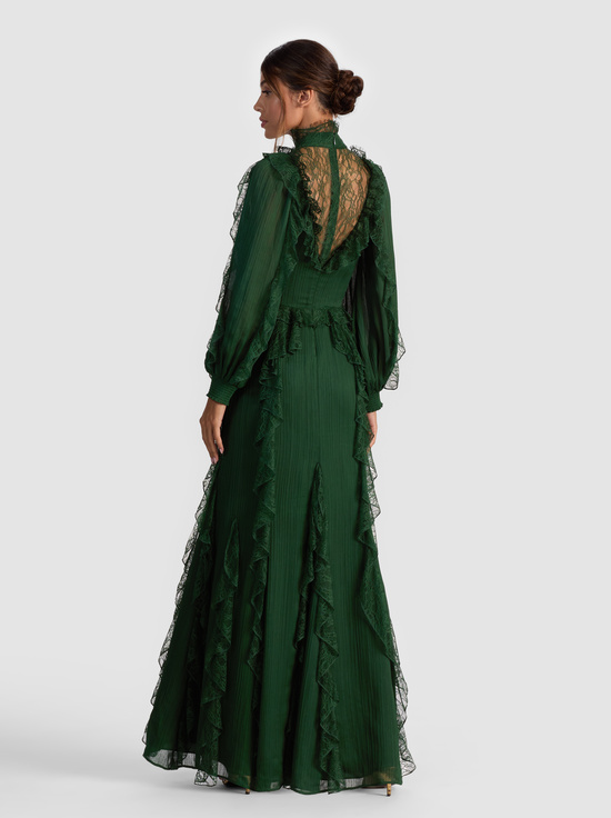 GREEN MYSTIQUE-ELEA MAXI DRESS