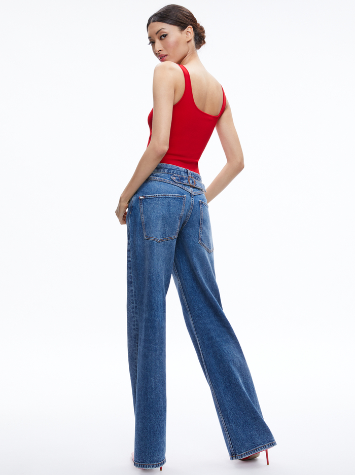 DARYN SCULPTING TANK - PERFECT RUBY image 1 - Alice And Olivia