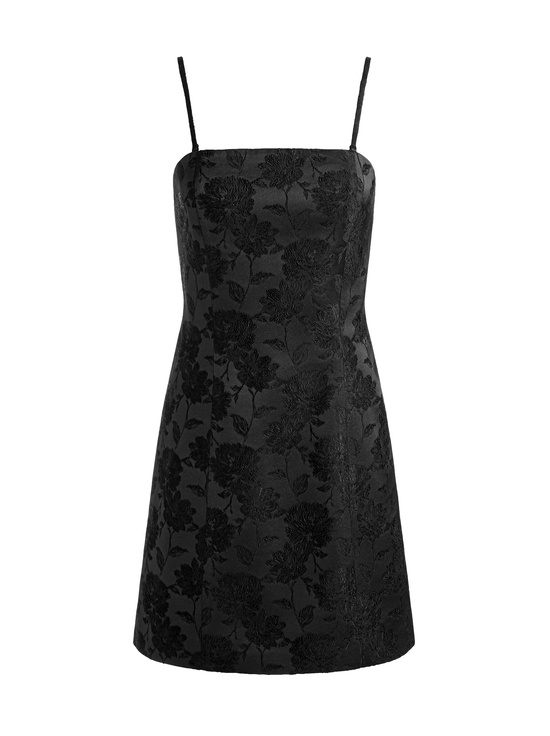 BLACK-VELIA MINI DRESS