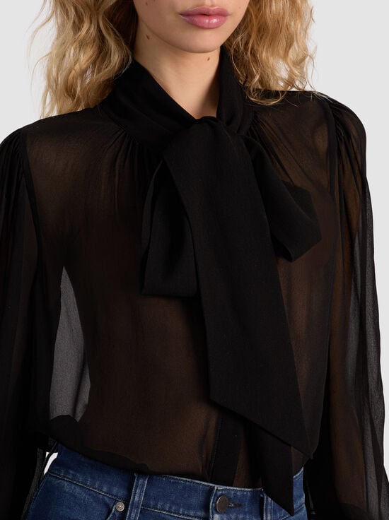 BLACK-BRENTLEY BLOUSE