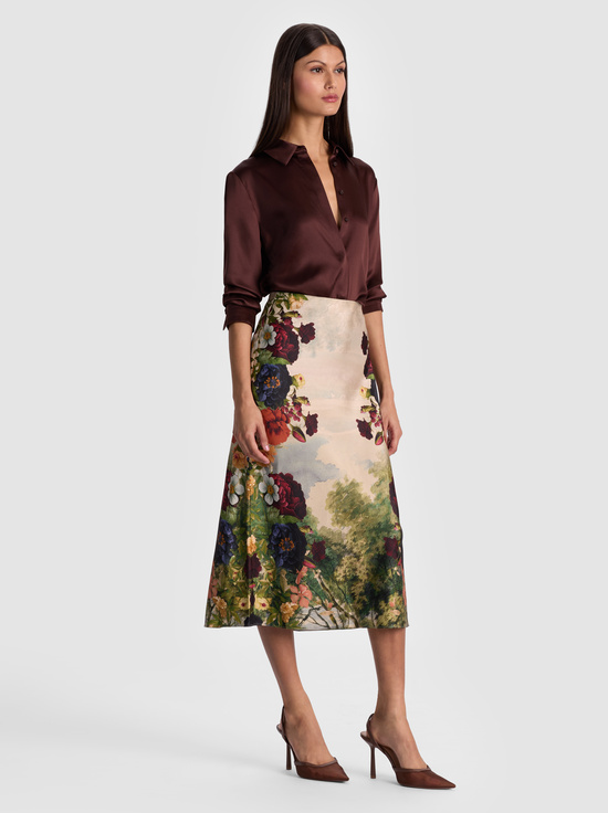 FORBIDDEN FOREST-MAEVE SLIP SKIRT
