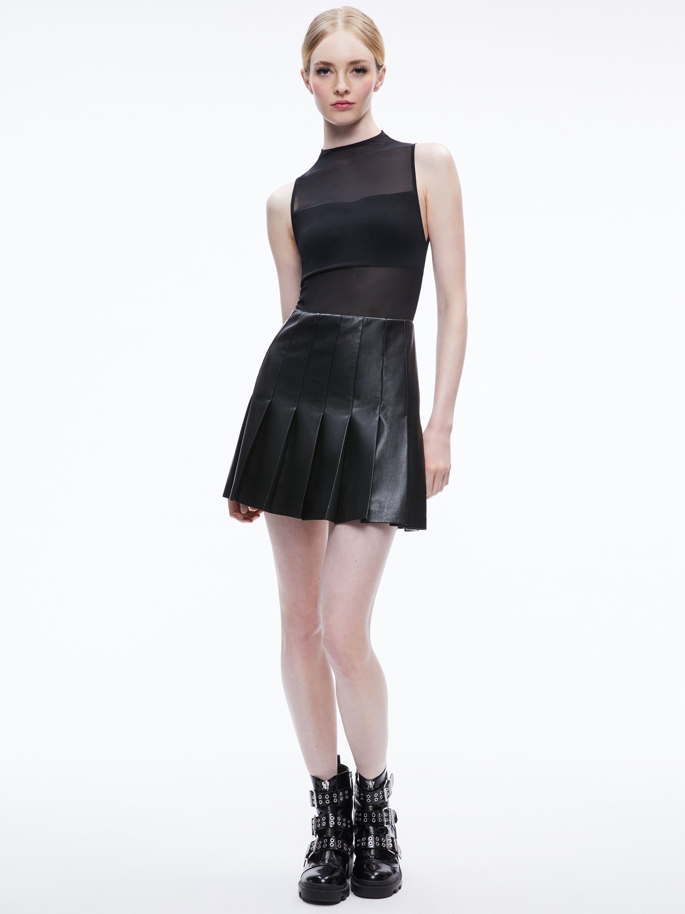 Alice and olivia pleated dress shop
