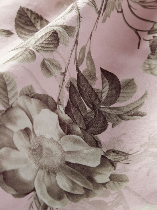 MEADOW-LILA STRUCTURED MIDI DRESS