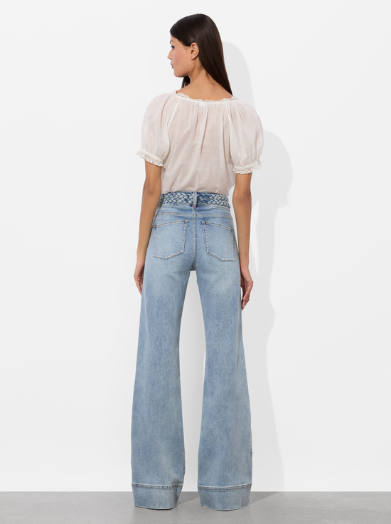 ANABELL BLUE-JUNO BRAIDED JEAN