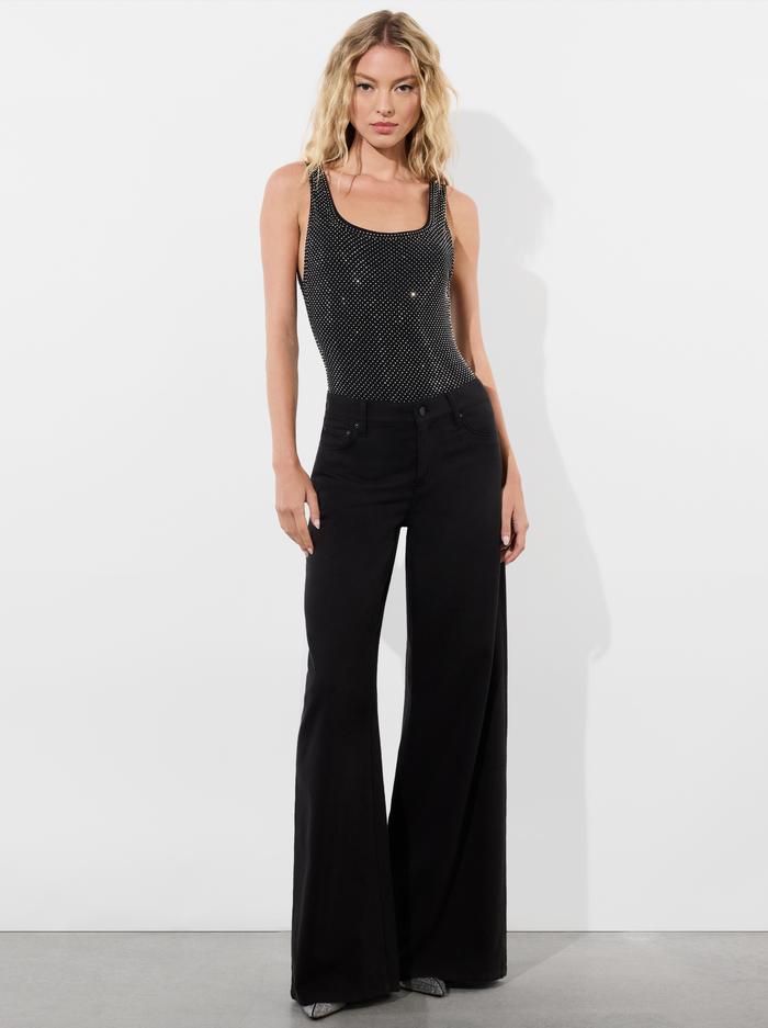 REMY BODYSUIT - BLACK/SILVER image 1 - Alice And Olivia