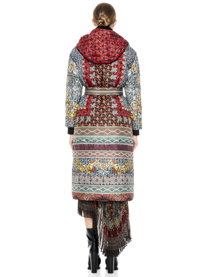 JULIAN OVERSIZED PAISLEY PUFFER - ALWAYS FOREVER MULTI image 2 - ALICE + OLIVIA