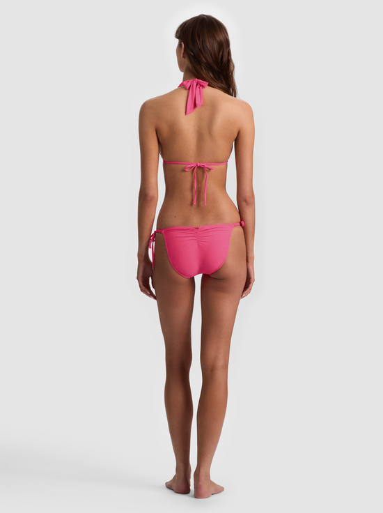 VIVID PINK-A+O X PQ SWIM FULL BIKINI BOTTOM