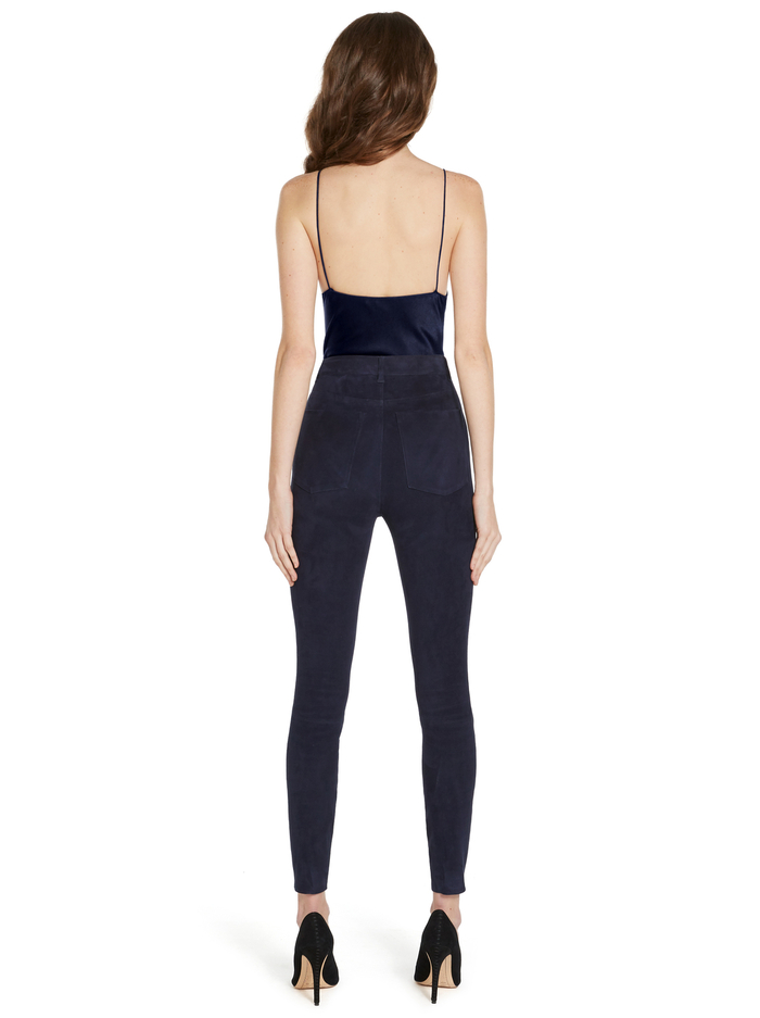 HARMON BODYSUIT - NAVY image 2 - Alice And Olivia