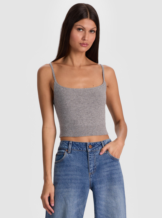 MEDIUM HEATHER GREY-MAUDE BRALETTE