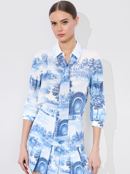 CHATEAU-WILLA SILK TIE