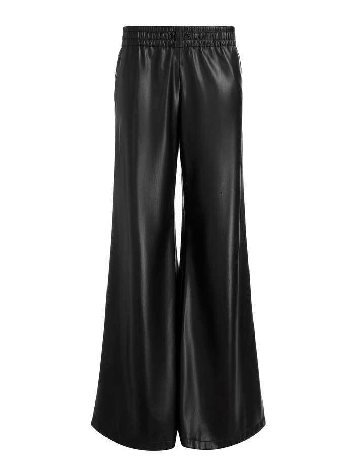 ELBA VEGAN PANT - BLACK image 5 - Alice And Olivia