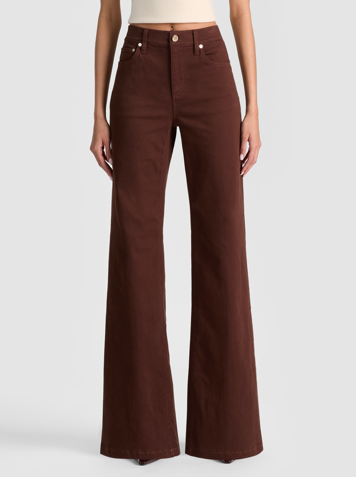 CHIC JEAN - DARK CHOCOLATE - Alice And Olivia