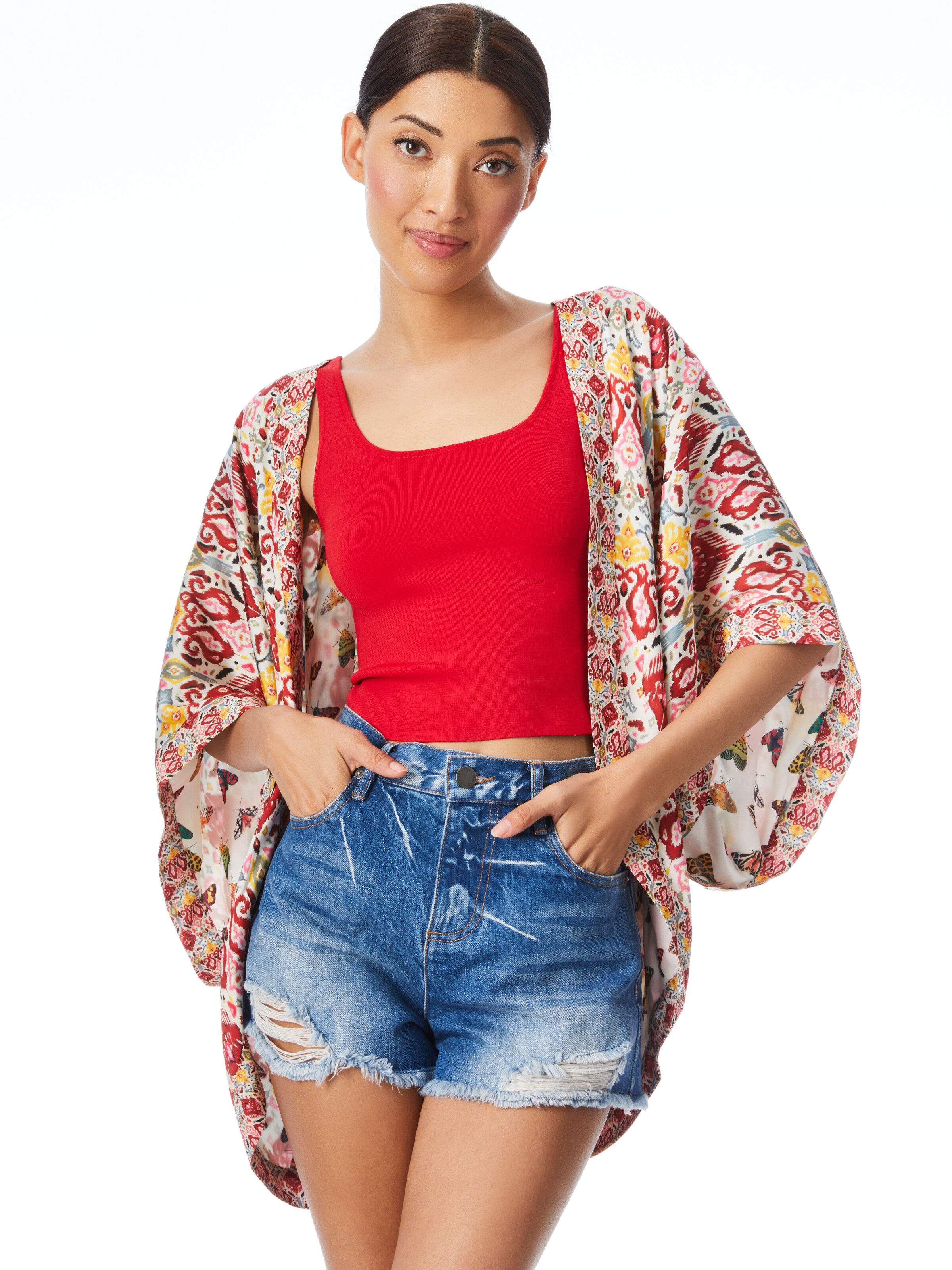 Tracy Reversible Cocoon Kimono | Alice