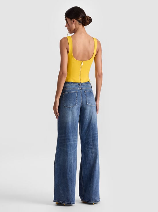 GOLDEN HOUR-VERA BUSTIER TOP