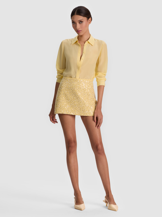 BUTTER-WILLA SILK BLOUSE