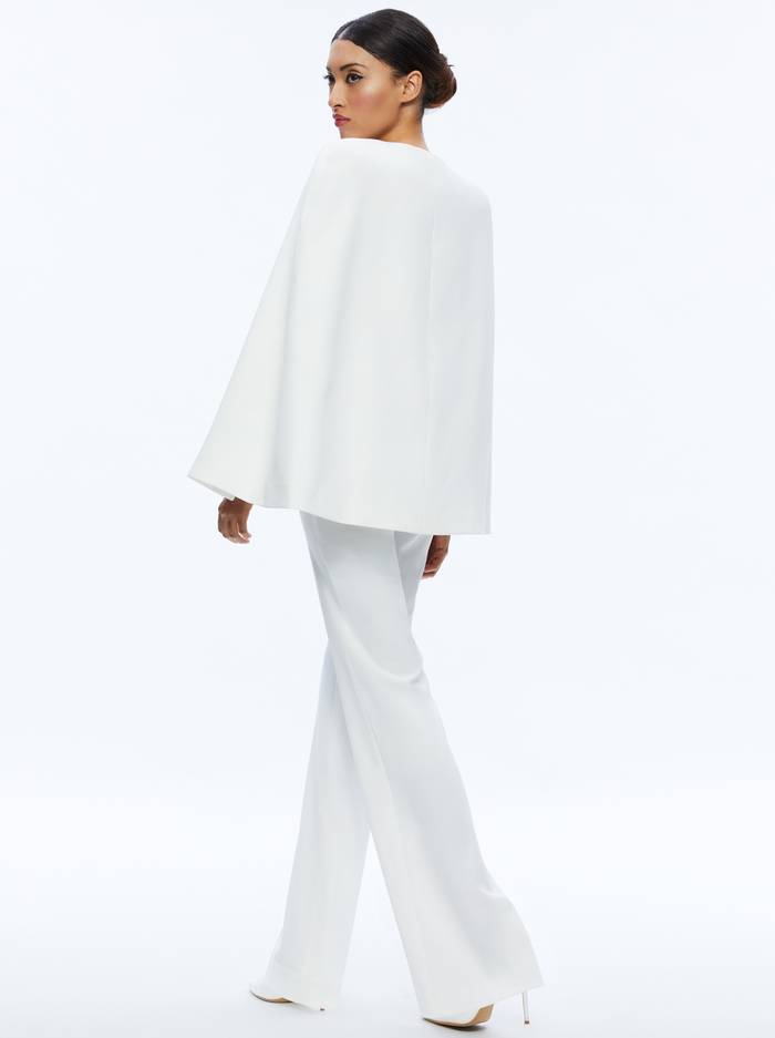 NOVA CAPE JUMPSUIT - ECRU image 1 - Alice And Olivia