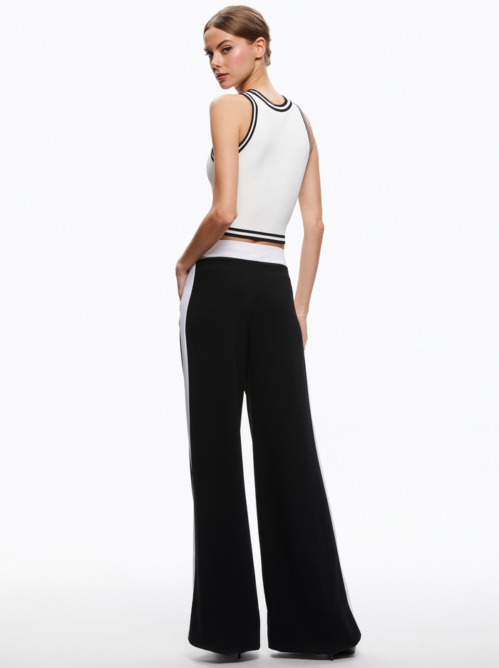 RYDEL TANK - SOFT WHITE/BLACK image 1 - Alice And Olivia