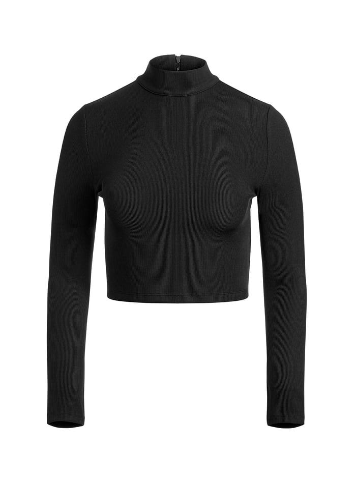 DELAINA REVERSIBLE TOP - BLACK image 5 - Alice And Olivia