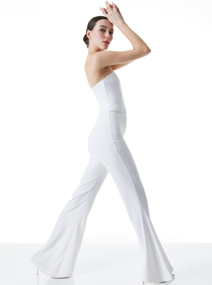 LAVERA JUMPSUIT - OFF WHITE image 4 - Alice And Olivia