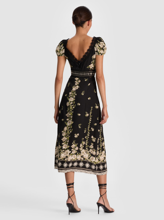 FREE FALLING-ROSE MIDI DRESS