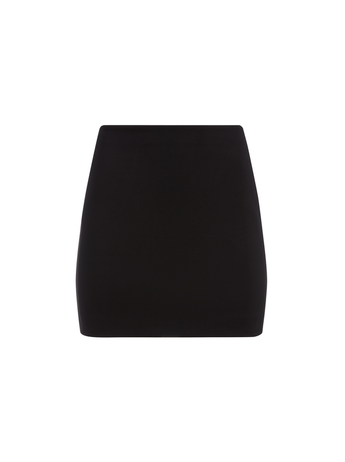 ELANA MINI SKIRT - BLACK image 5 - ALICE + OLIVIA