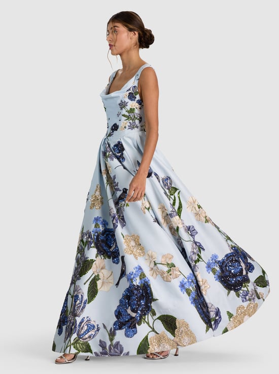 FLY AWAY-ESTRELLA EMBELLISHED GOWN