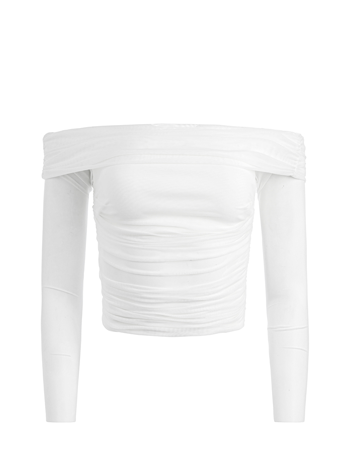 ISADOLA TOP - OFF WHITE image 5 - Alice And Olivia