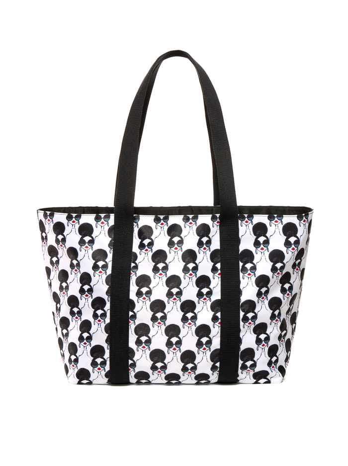 STACEFACE PRINTED TOTE - MULTI - Alice And Olivia