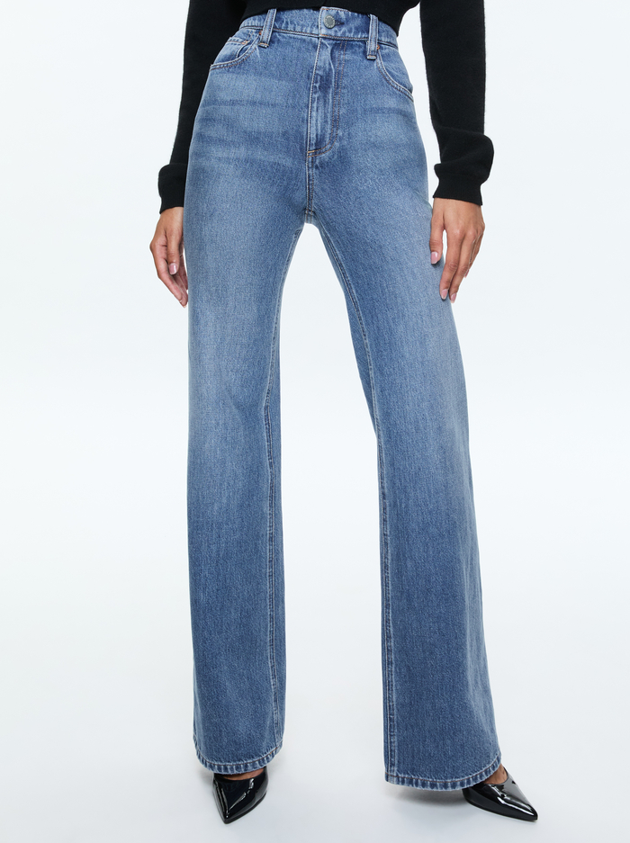 WEEZY JEAN - AVERY BLUE - Alice And Olivia