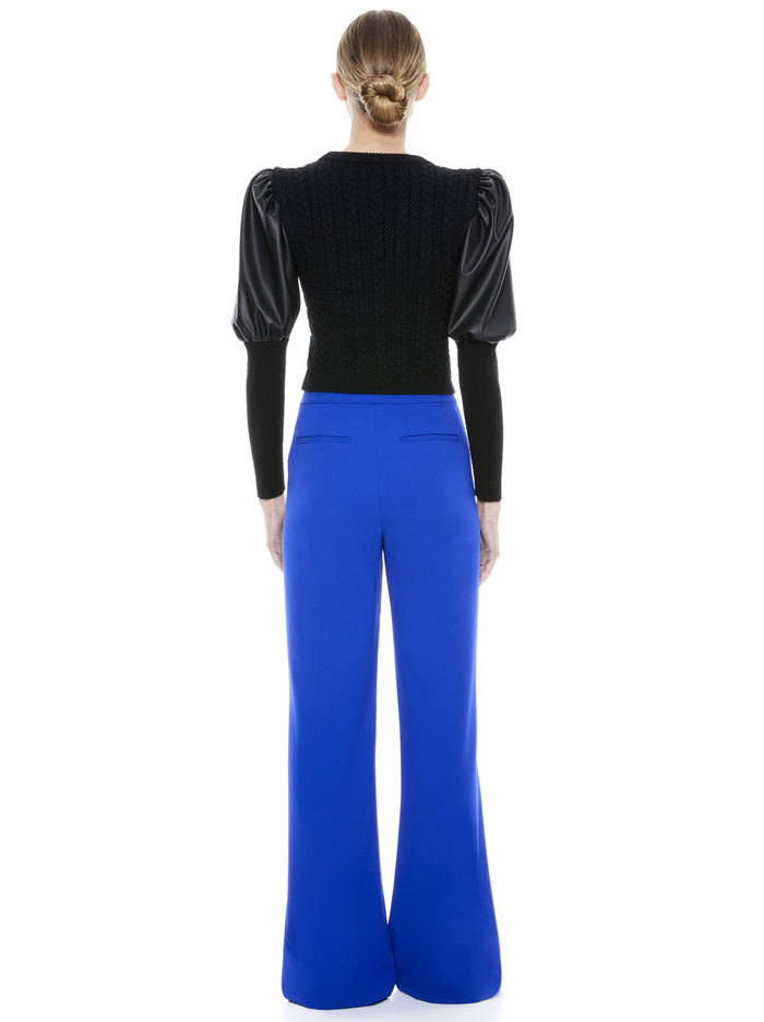 DYLAN HIGH WAISTED PANT - ULTRA MARINE image 1 - Alice And Olivia