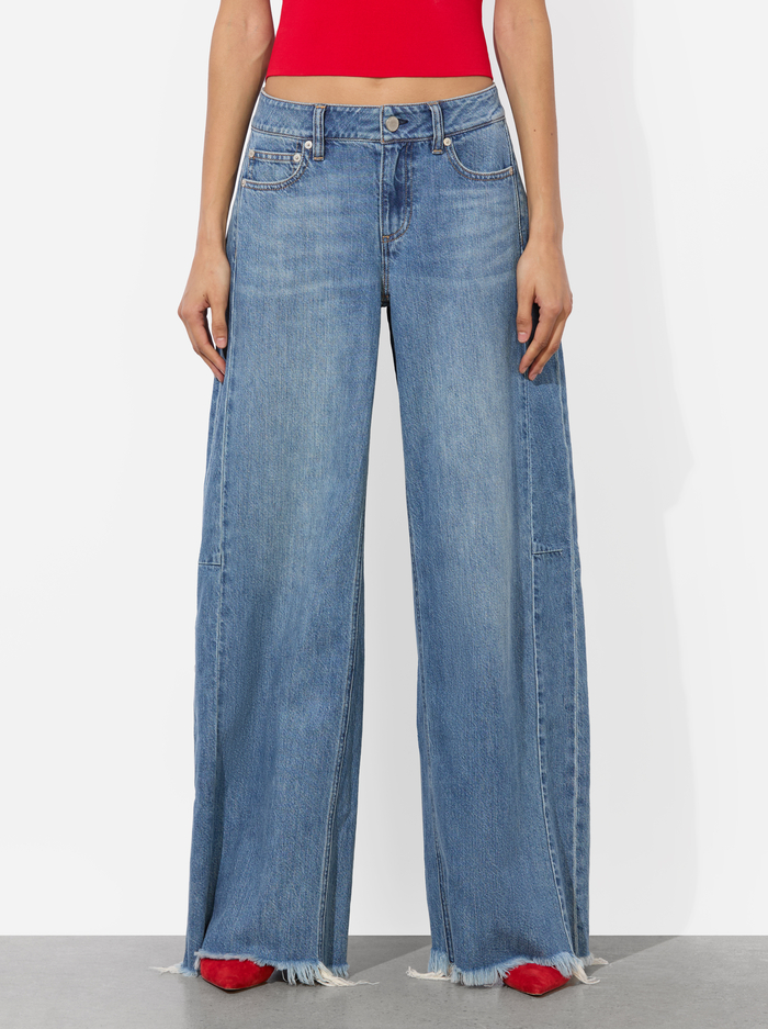 STU BAGGY JEAN - LIVIA VINTAGE BLUE - Alice And Olivia