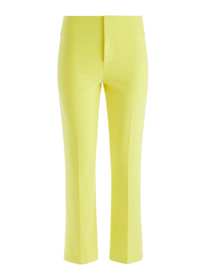 OLIVIA ANKLE PANT - CANARY image 5 - Alice And Olivia