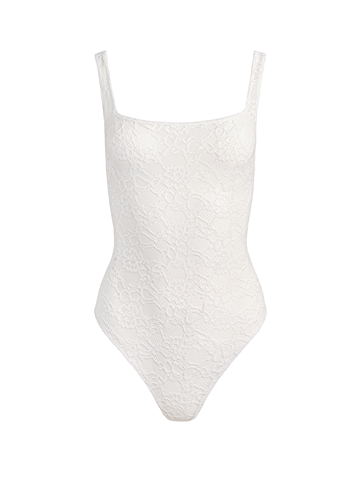 ANNIKA LACE BODYSUIT - OFF WHITE image 5 - ALICE + OLIVIA