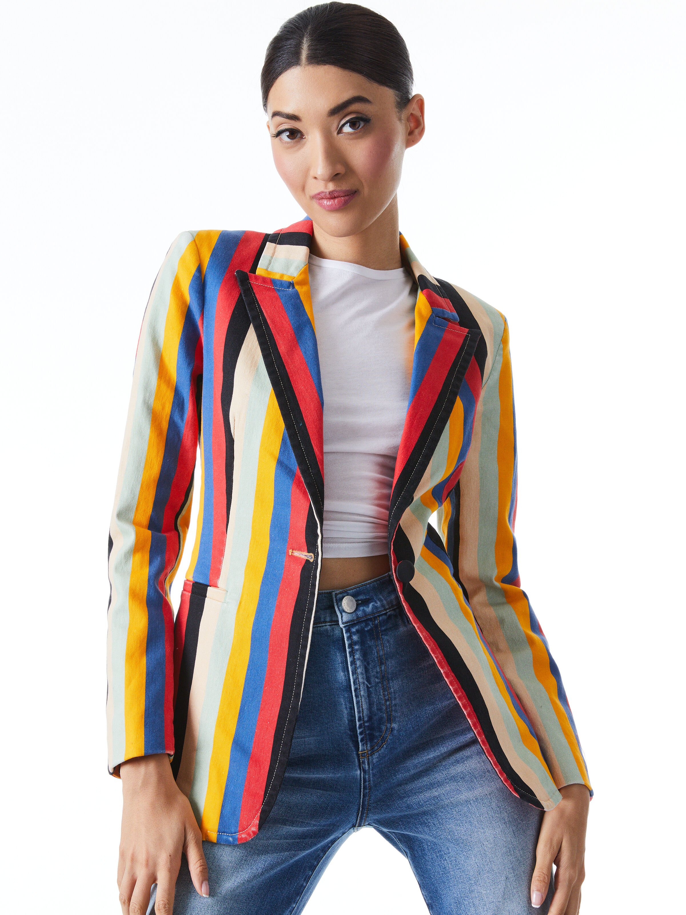 Alice and olivia blazer sale store