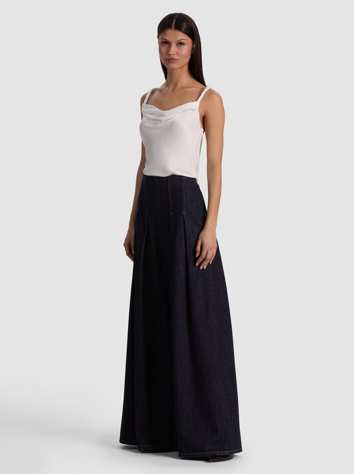 MONIQUE TWIST STRAP TANK - OFF WHITE image 4 - ALICE + OLIVIA