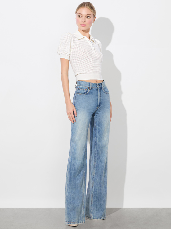 SOFT WHITE-RAMONA POINTELLE POLO