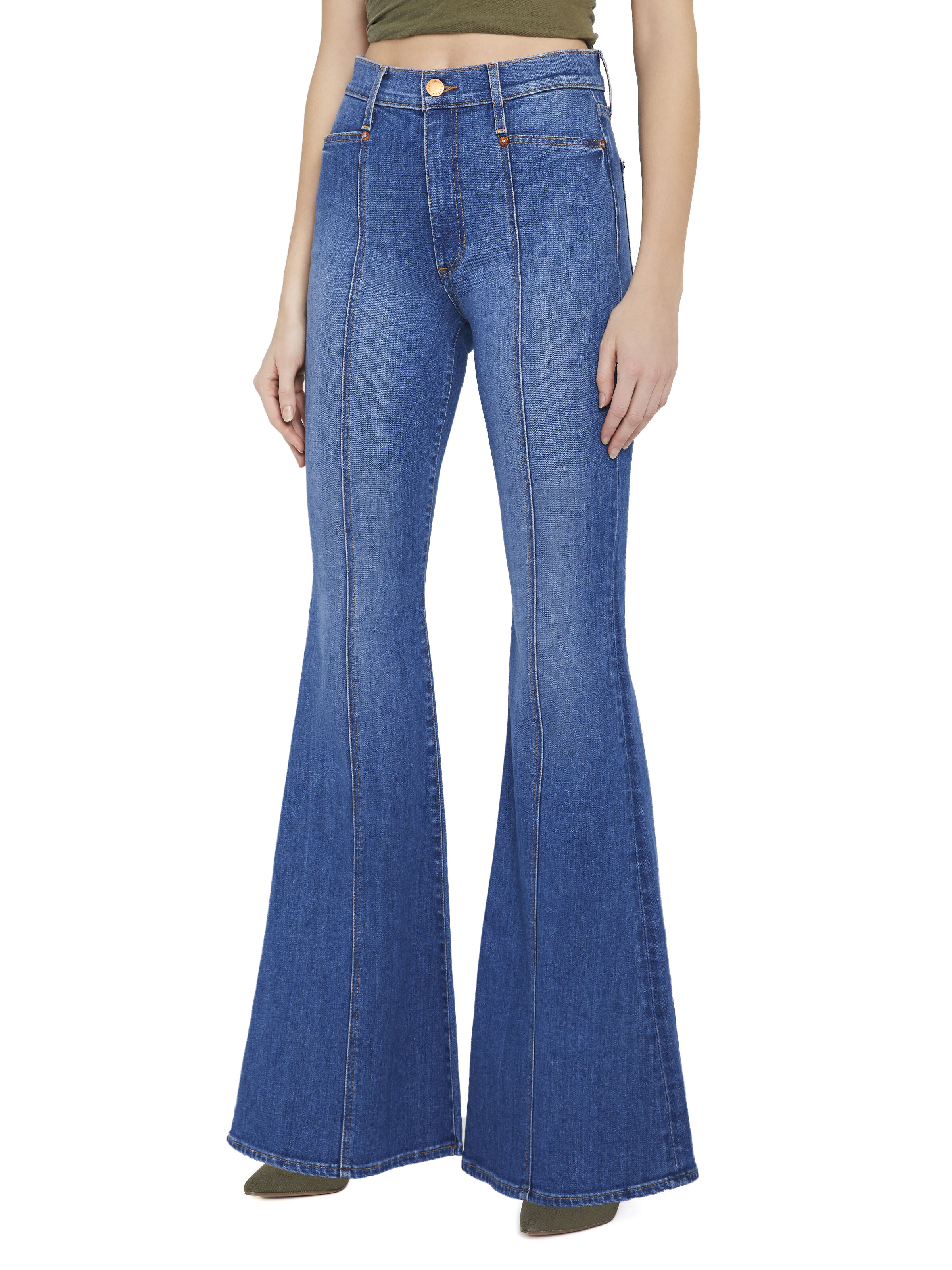 alice and olivia bell bottoms
